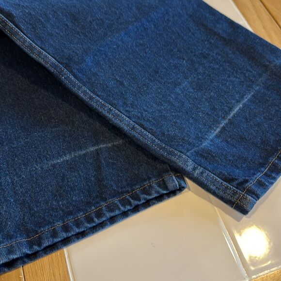 Rustler Men’s Dark Wash Straight Leg Denim Jeans Sz 44x30 - Picture 8 of 8